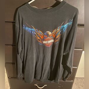 VINTAGE HARELY DAVIDSON LONG SLEEVE
